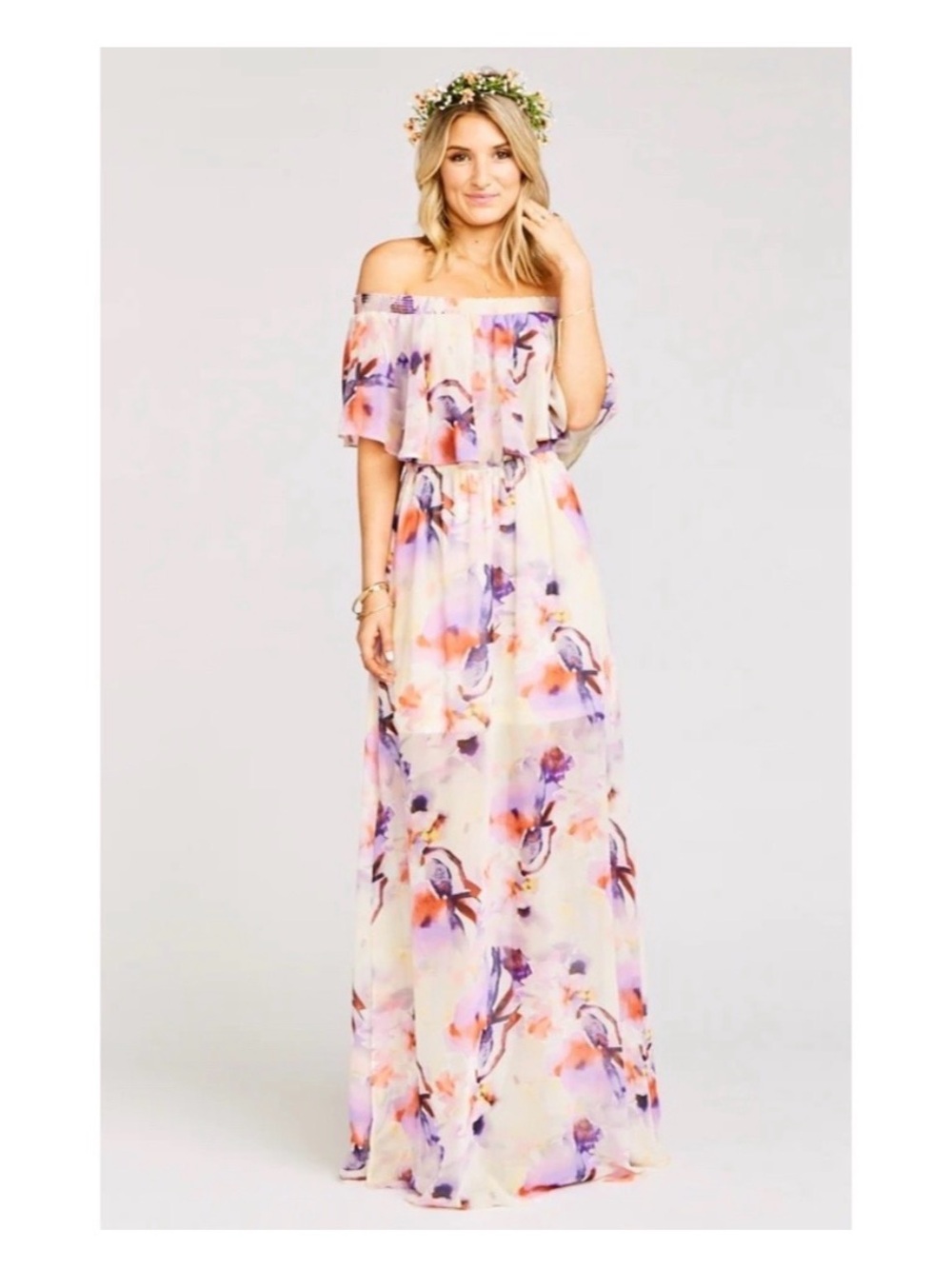 Show Me Your Mumu Floral Hacienda Maxi Dress